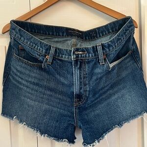 Lucky brand Jean fringe cut shorts